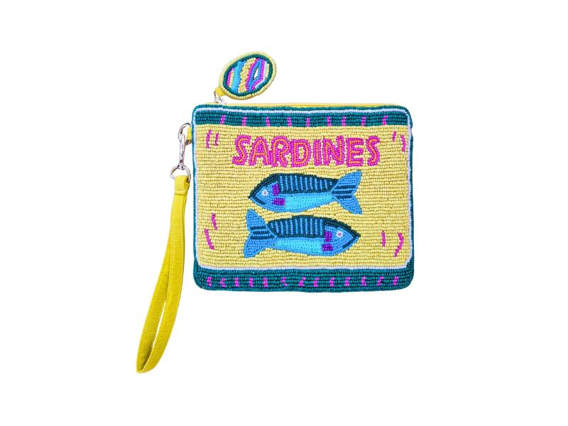 Beaded Purse Sardines - Green – Curly Tree