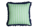 Cushion - Annette Embroidered - Jade - Sage & Clare