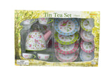 Tea Set - Tin - Bird - 15 pcs