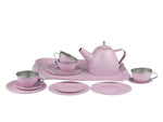 Tea Set - Tin - Pink