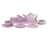 Tea Set - Tin - Pink
