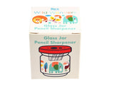 Glass Jar Pencil Sharpener - Wild Wonders