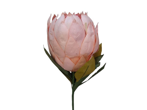 Paper Flower - King Protea - Peach/Pink