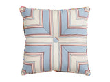 Samode Stripe Cushion - Blue Jean - Sage & Clare