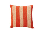 Cushion - Boucle Stripe - Red Peach - Bonnie & Neil