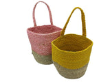 Basket x 1 - Hanging - Pink, Tumeric, or Natural