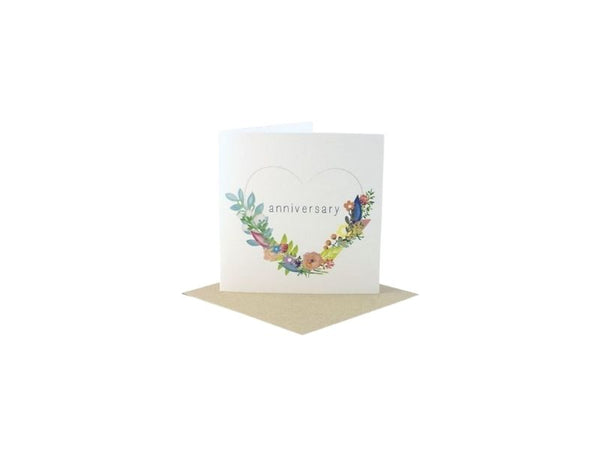 Greeting Card - Floral Anniversary