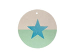 Gift Tag - Two Tone Star