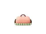 Bloomie Pink Butter Dish - Jones & Co