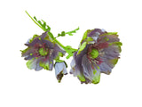 Poppy Garden - Mauve, Green Petals / Pink, Green Centre