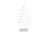 Outline Xmas Tree - Champagne - Small