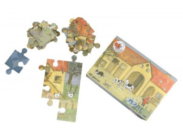 Puzzle - Jigsaw - Farmyard Scene 40 pc