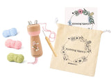 Australian Flora Knitting Nancy - Gum Blossom Pink