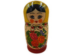 Babushka Doll - Semenov Traditional - 8 Set - 20cm - Yellow Scarf