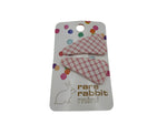 Gingham Hair Clip Set - Rare Rabbit