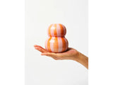 Fonda Pink Orange Stripe Vase - Jones & Co