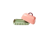 Bloomie Pink Butter Dish - Jones & Co