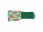 Gardening Gloves - Long Sleeve - Camellias Mint