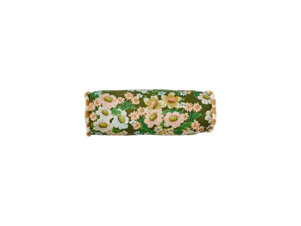 Cushion - Buttercup Olive Bolster - Bonnie & Neil