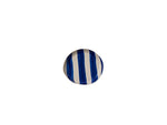 Cabana Stripe Plate - Blue - Jones & Co