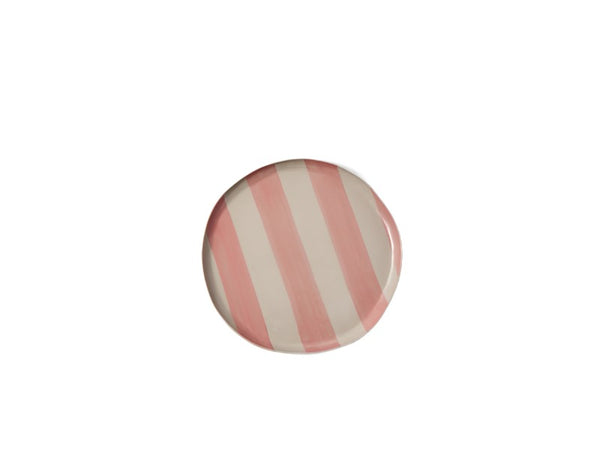 Cabana Stripe Platter - Pink - Jones & Co