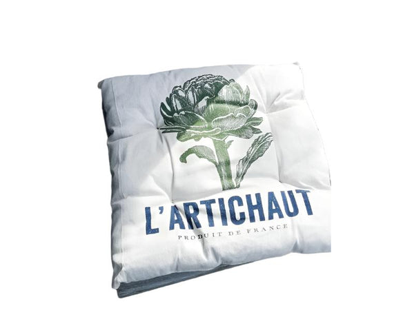 Seat Cushion - Legumes - L'Artichaut
