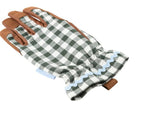 Collector Gardening Gloves - Heritage Green Check
