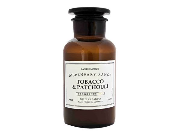 Candle - Dispensary - 411gm - Tobacco & Patchouli