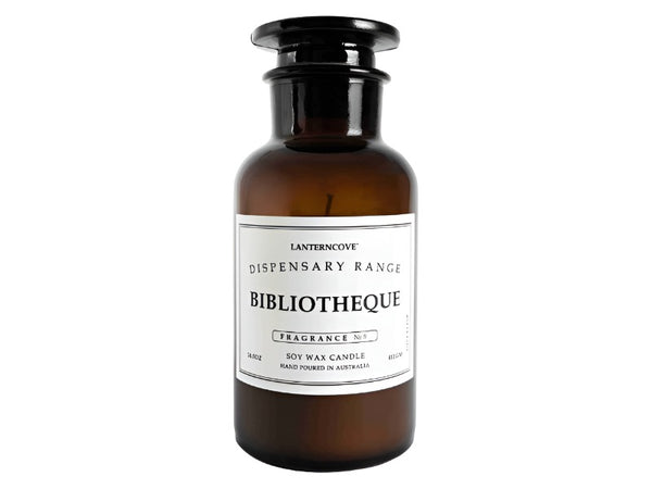 Candle - Dispensary - 411gm - Bibliotheque