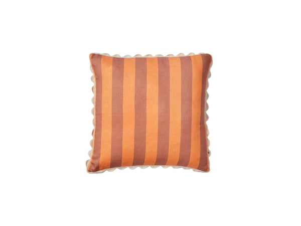 Cushion - Bold Stripe Peach - Bonnie & Neil