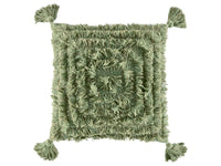 Cushion - Fringe - Olive