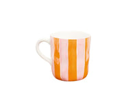 Mug - Pink & Orange Stripe - Noss & Co