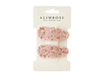 Hair Clip Set - Posy Heart - Alimrose