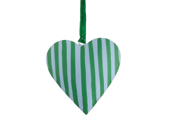 La Dolce Vita Heart Tree Decoration - Small - Green