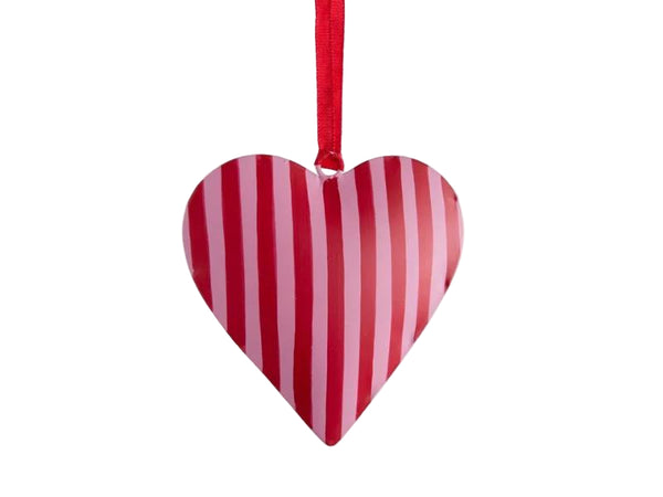 La Dolce Vita Heart Tree Decoration - Small Red