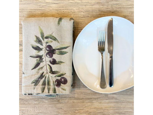 Como Napkins - Olive - Pack of 2