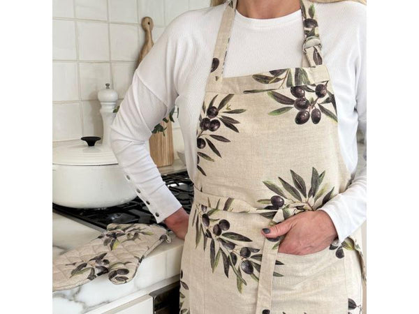 Como Apron - Olives