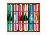 Striped Tinsel Tassel Crackers - Meri Meri