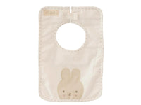 Linen Bunny Bib Ivory - Alimrose