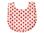 Bib - Ruffle Edge - Strawberry - Alimrose