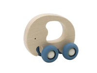 1 x Wooden Grip Animal with Silicone Wheels
