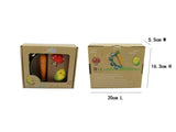 Wooden Veggie 3 piece Musical Set - Carrot, Mushroom & Corn