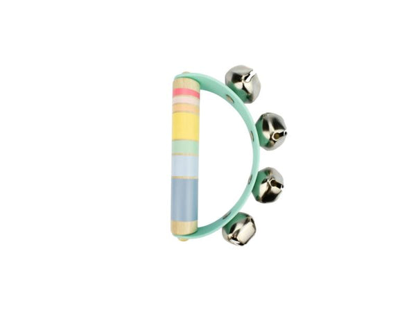 Handbell Cluster - Rainbow - Green or Grey Handle