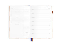 2025 A5 Horizontal Planner - Rust Swirl - Fox & Fallow