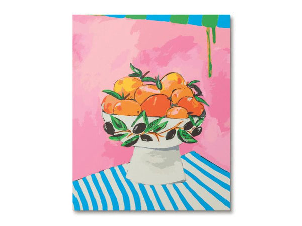 Paint by Numbers - Bowl of Oranges