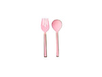 Enamel Salad Servers - Rose - Set of 2 - Bonnie & Neil