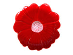Flower Trinket Dish - Red with Pink Centre - Noss & Co