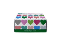 Gift Soap - French Pear - Coloured Hearts