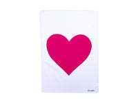 Tea Towel - Pink Heart