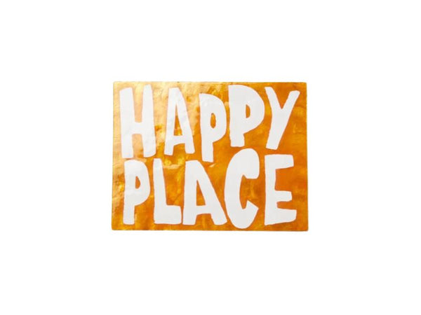 Canvas Happy Place Tile - Jones & Co